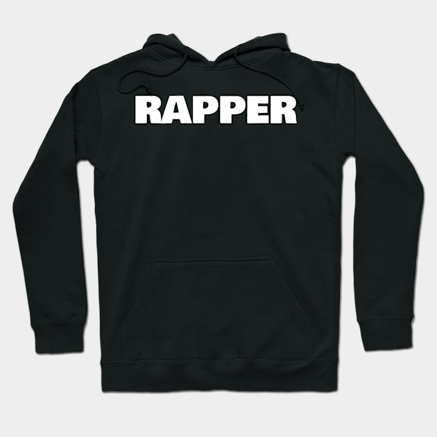 rapper Hoodie by FromBerlinGift